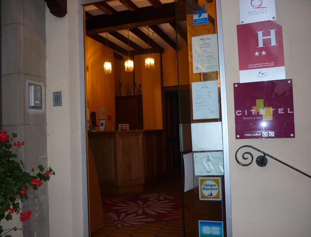 Hotel Des Vosges 5 Rue De La Gare โอแบร์เน ภายนอก รูปภาพ